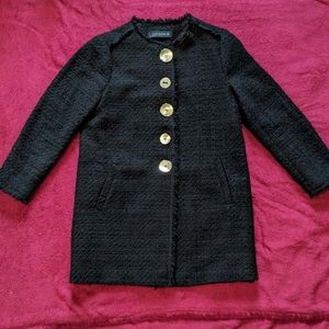 Lightweight ZARA WOMAN Black Jacket size LARGE
